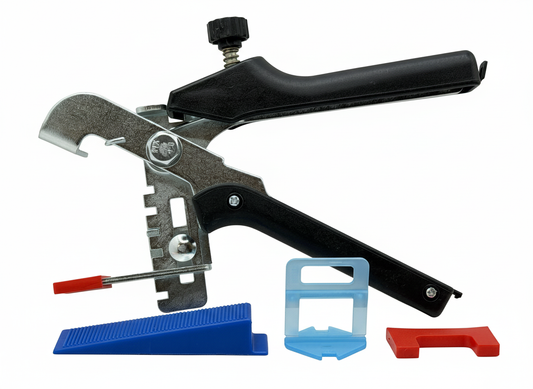 complete starterskit levelingsysteem voor al het wand werk tegels clips keggen en wand tang vdboomtools.nl