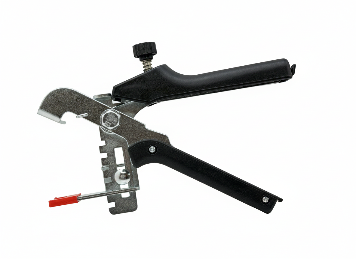 nevilleer tang voor aantrekken tegelclip en wig speciaal voor tegels tegen de wand vdboomtools.nl