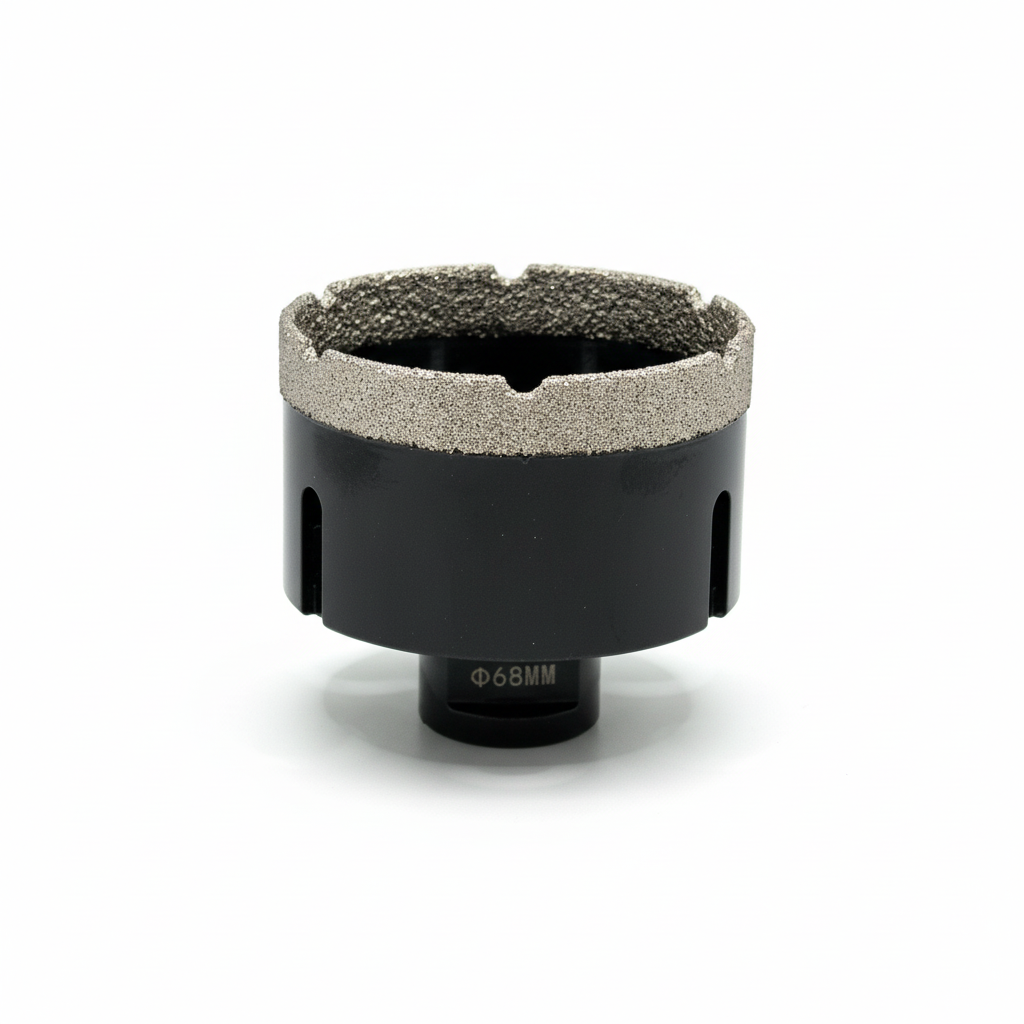 diamant tegelboor 68mm gatenboor voor stopcontacten alle soorten tegels vdboomtools.nl