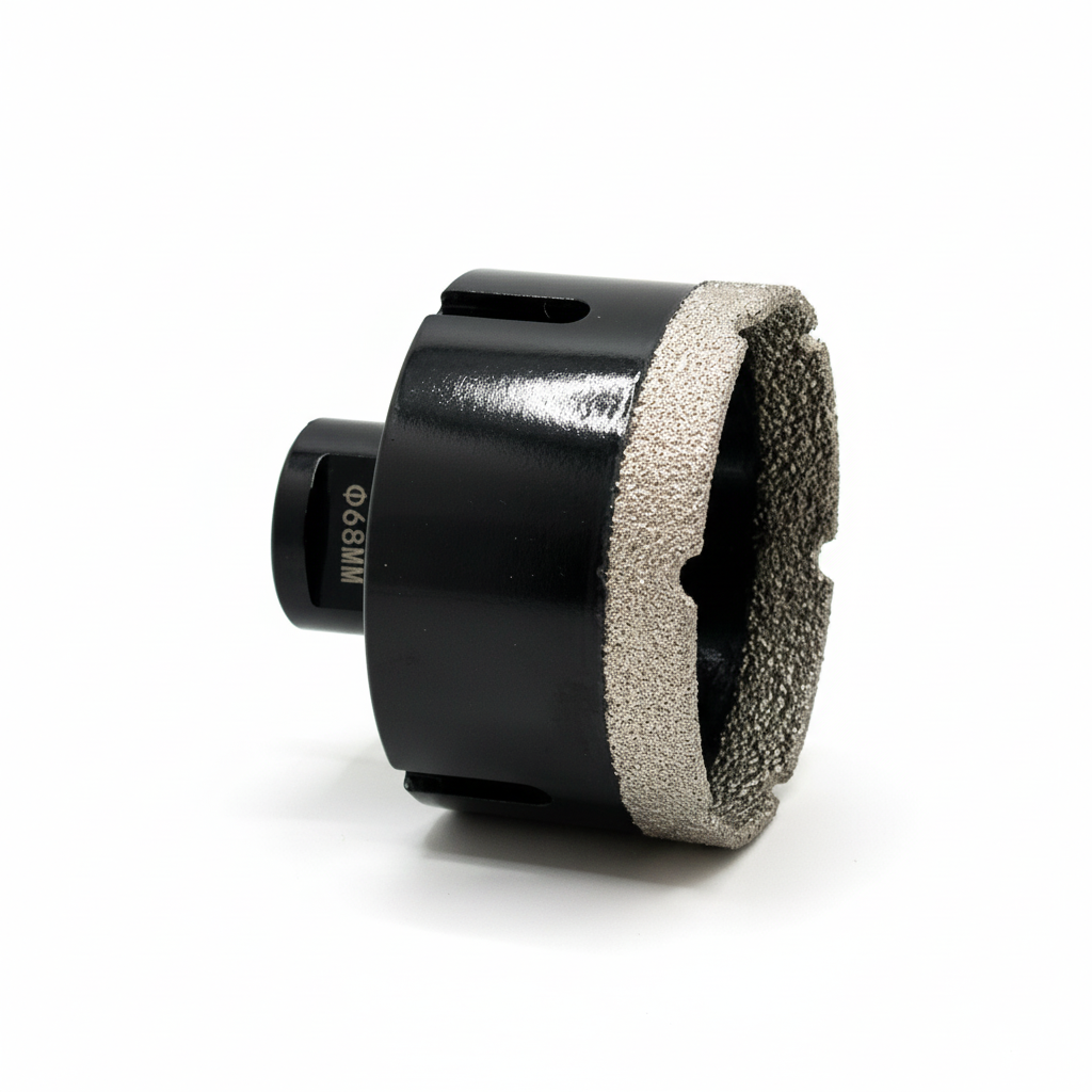 diamant tegelboor 68mm gatenboor m14 haakseslijper stopcontact vdboomtools.nl