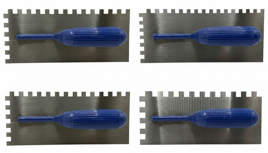 complete set lijmkammen voor al het tegelwerk wand en vloer basislijn vdboomtools.nl