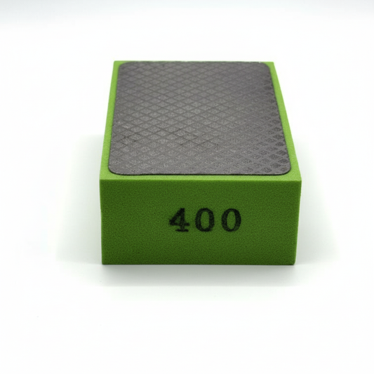 diamant polijst pad grit 400 fijn voor finishing touch laatste stap vdboomtools.nl